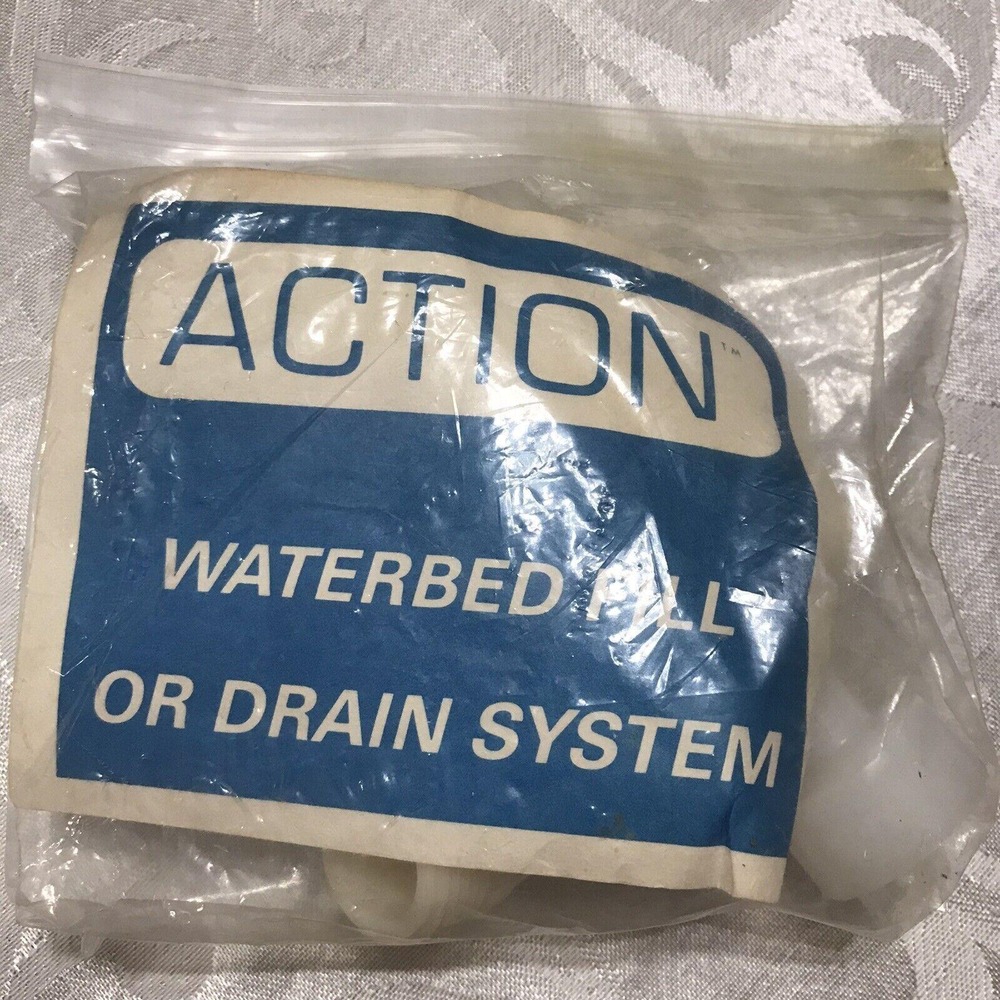 Vintage Waterbed Fill & Drain Kit 1980s With Instructions